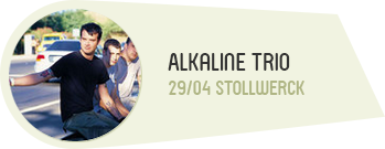 30. April 2014 - Alkaline Trio Konzert