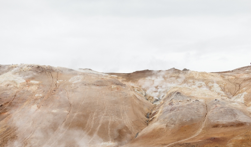 Námafjall Hverir Island